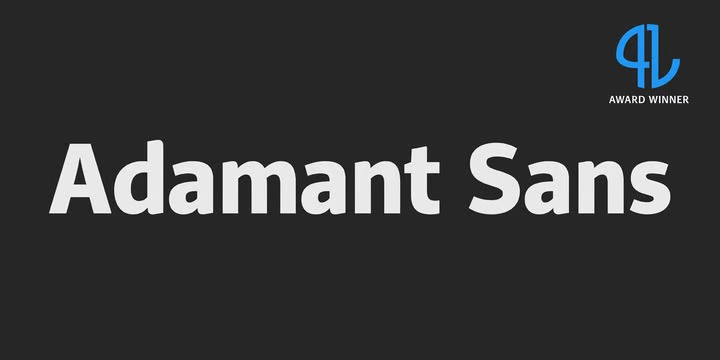 PF Adamant Sans Pro Black