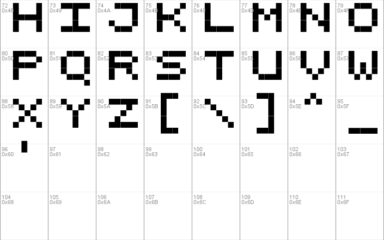 Pixelicious Font
