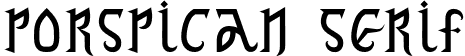 Porspican Serif