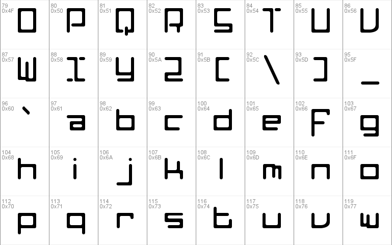 Poophead Windows font - free for Personal