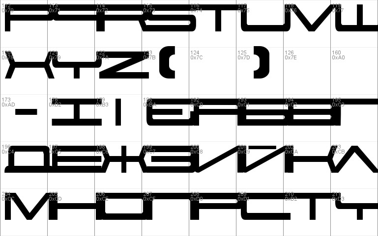 PorschaC Font