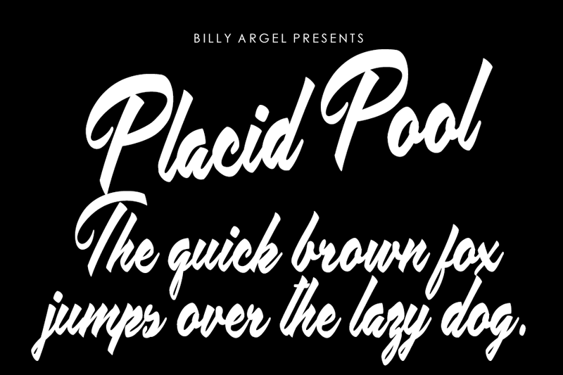 Placid Pool Personal Use