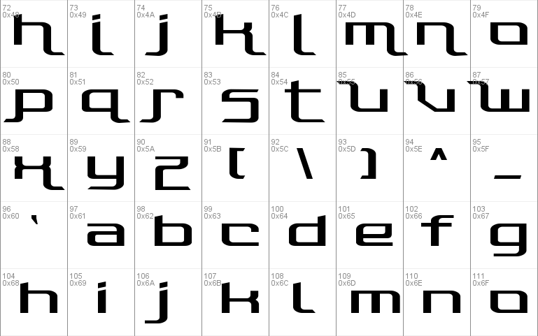 Photonica Windows font - free for Personal