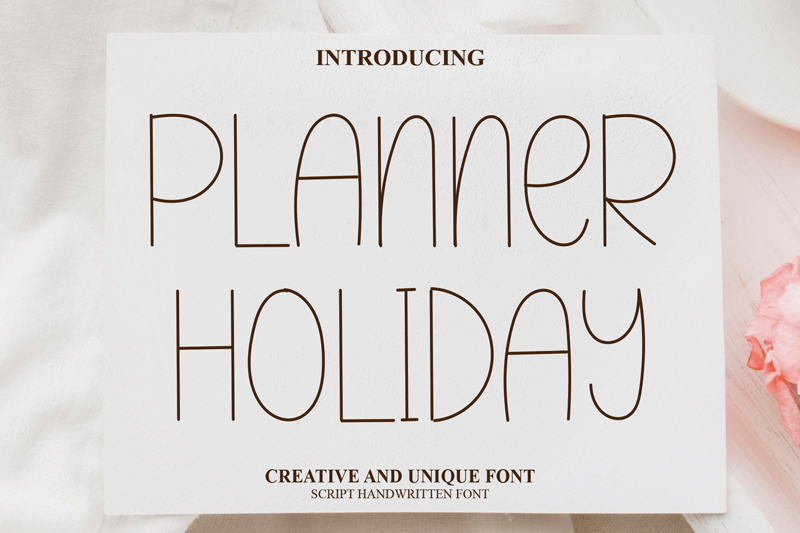 Planner Holiday
