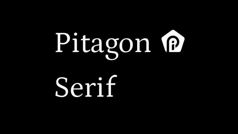 Pitagon Serif Black