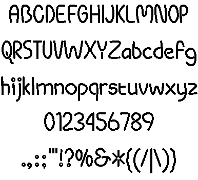 Pippi BV Windows font - free for Personal | Commercial