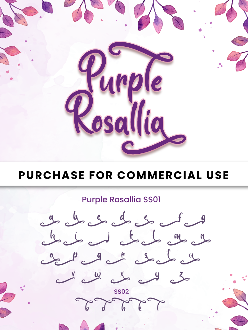 Purple Rosallia - Personal Use