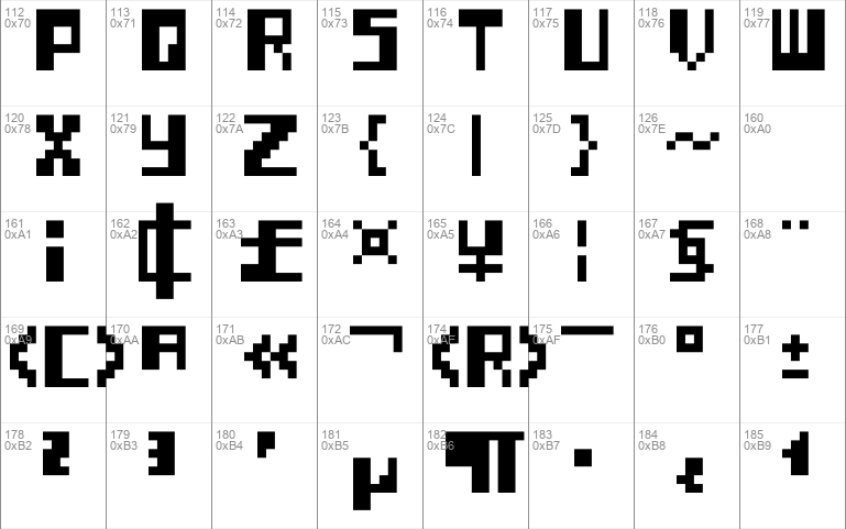 Polybius1981 Windows font - free for Personal | Commercial ...