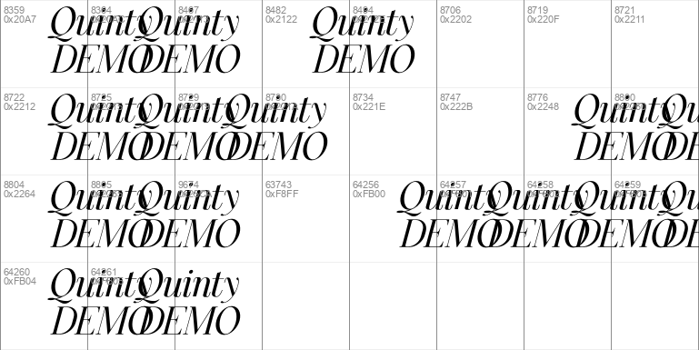 Quinty Demo