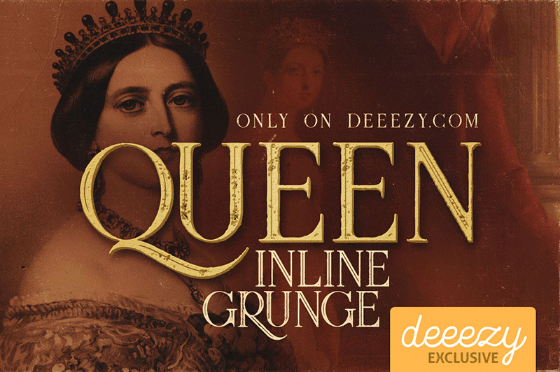 Queen Inline Grunge