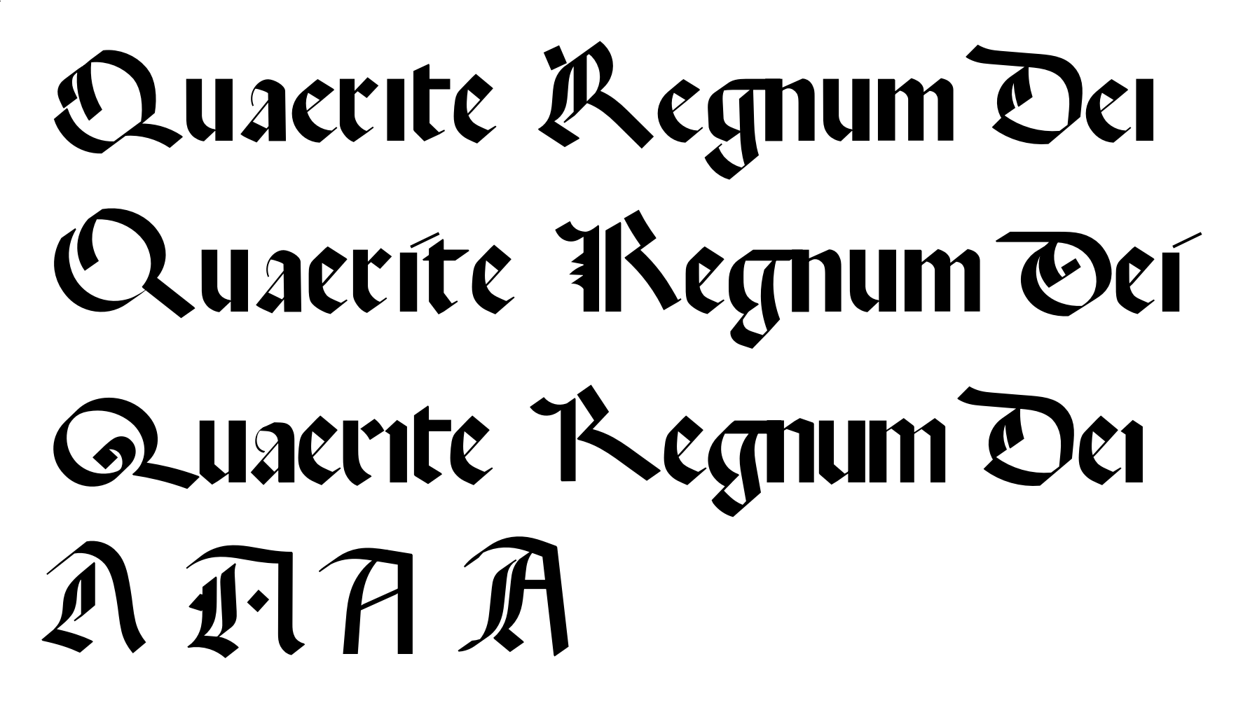 Quaerite Regnum Dei