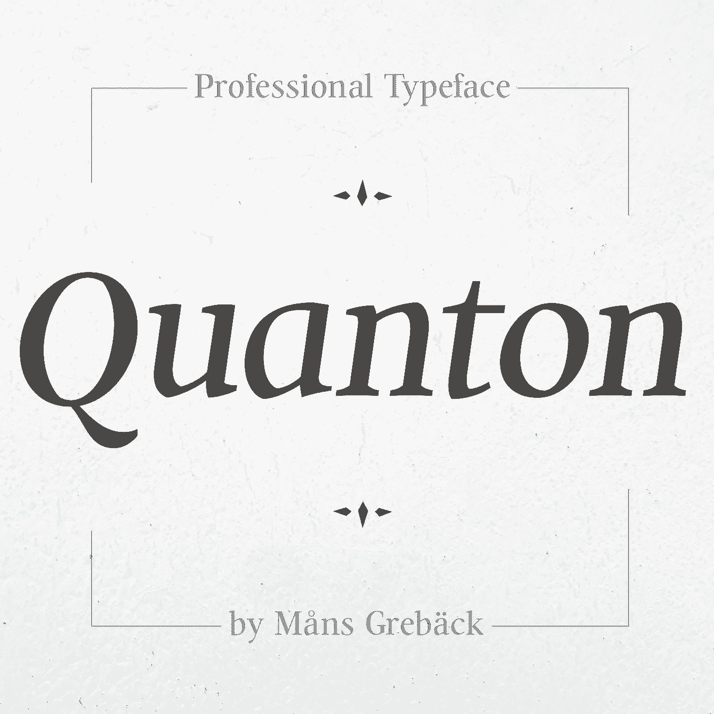 Quanton PERSONAL USE ONLY Black