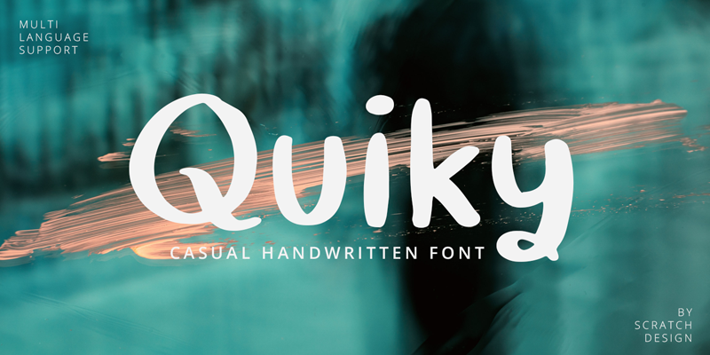 Quiky handwritten