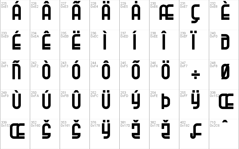 Ro'Ki'Kier Condensed Font