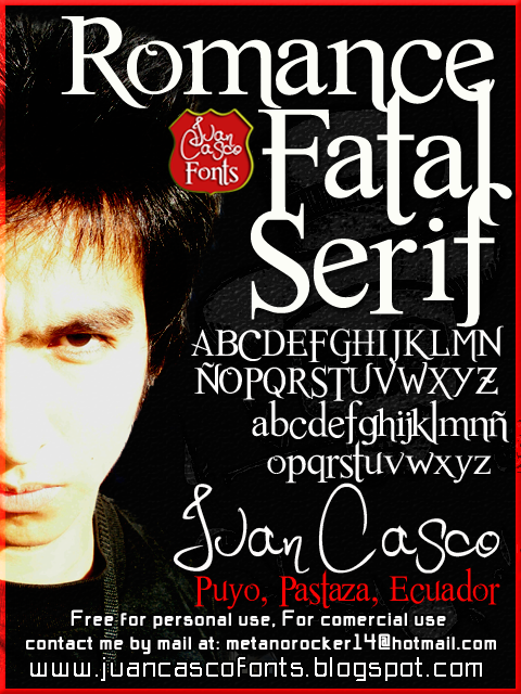 Romance Fatal Serif