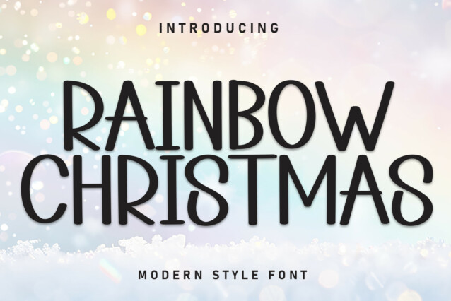 Rainbow Christmas