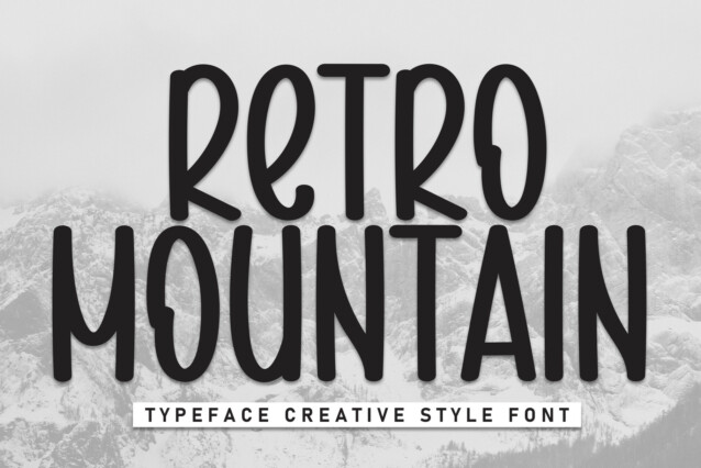 Retro Mountain