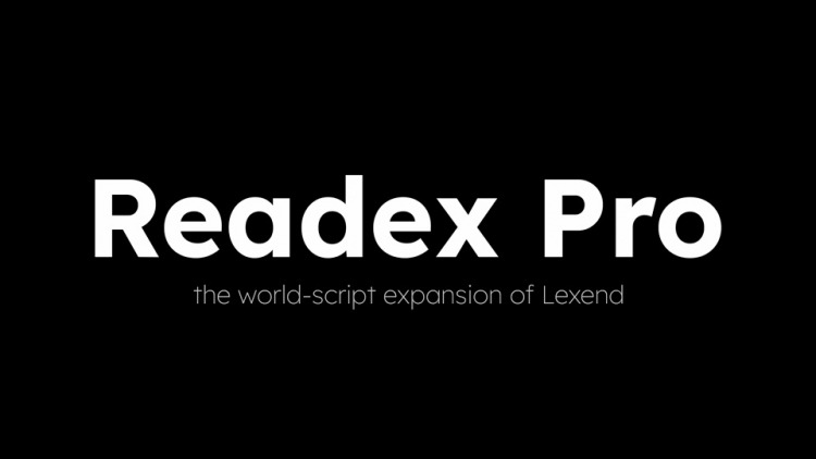 Readex Pro Medium