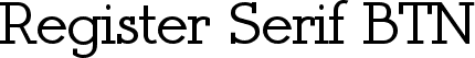 Register Serif BTN