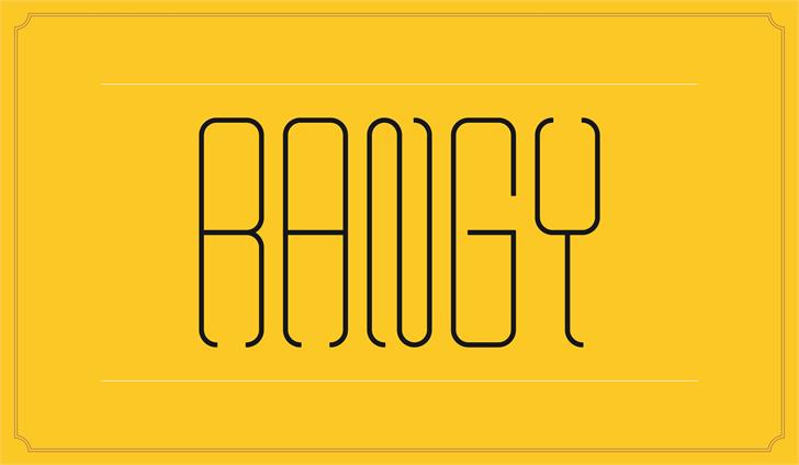 Rangy Font