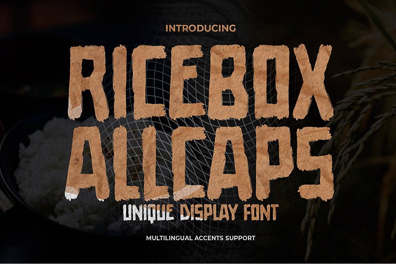Ricebox Allcaps