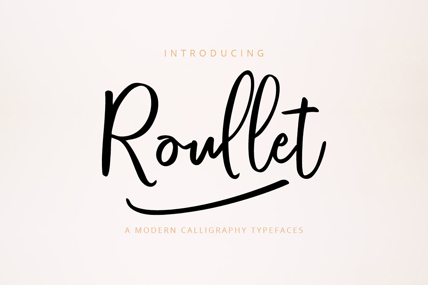 Roulletes Demo Font