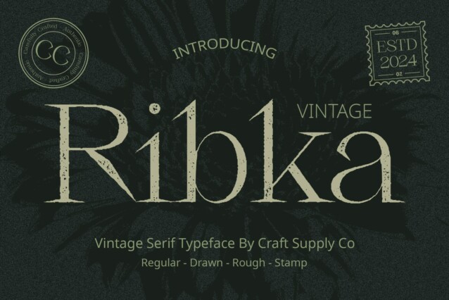 Ribka Vintage Demo Stamp