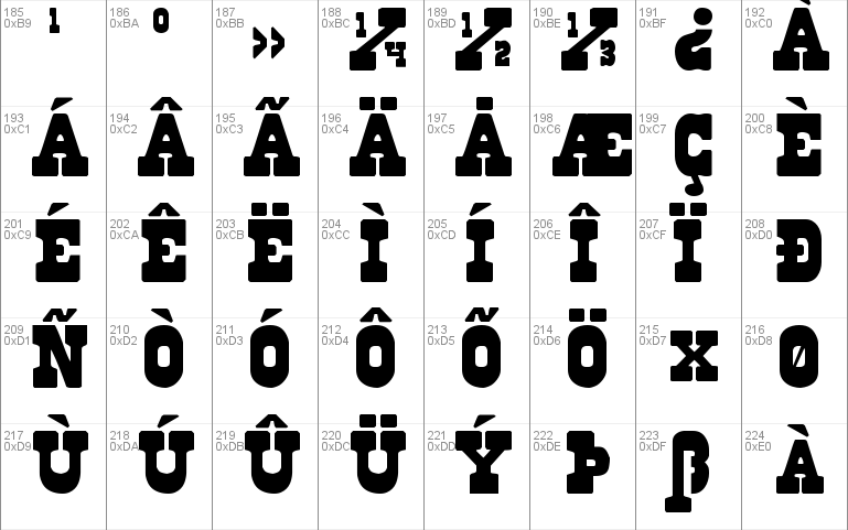 Regulators Font