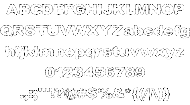 Roughhewn Windows font - free for Personal | Commercial