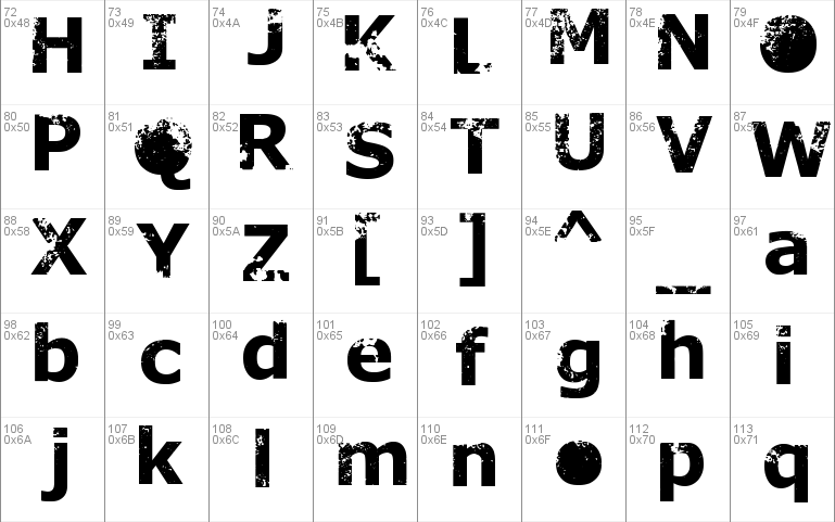Best inkscape fonts for a rustic look - jololoft