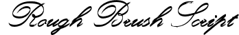 Rough Brush Script