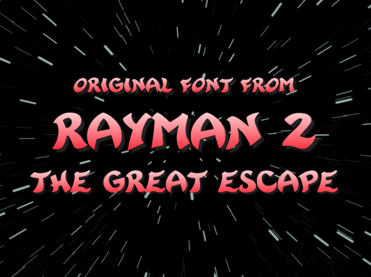 Rayman 2 Bold