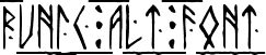 Runic Alt Font