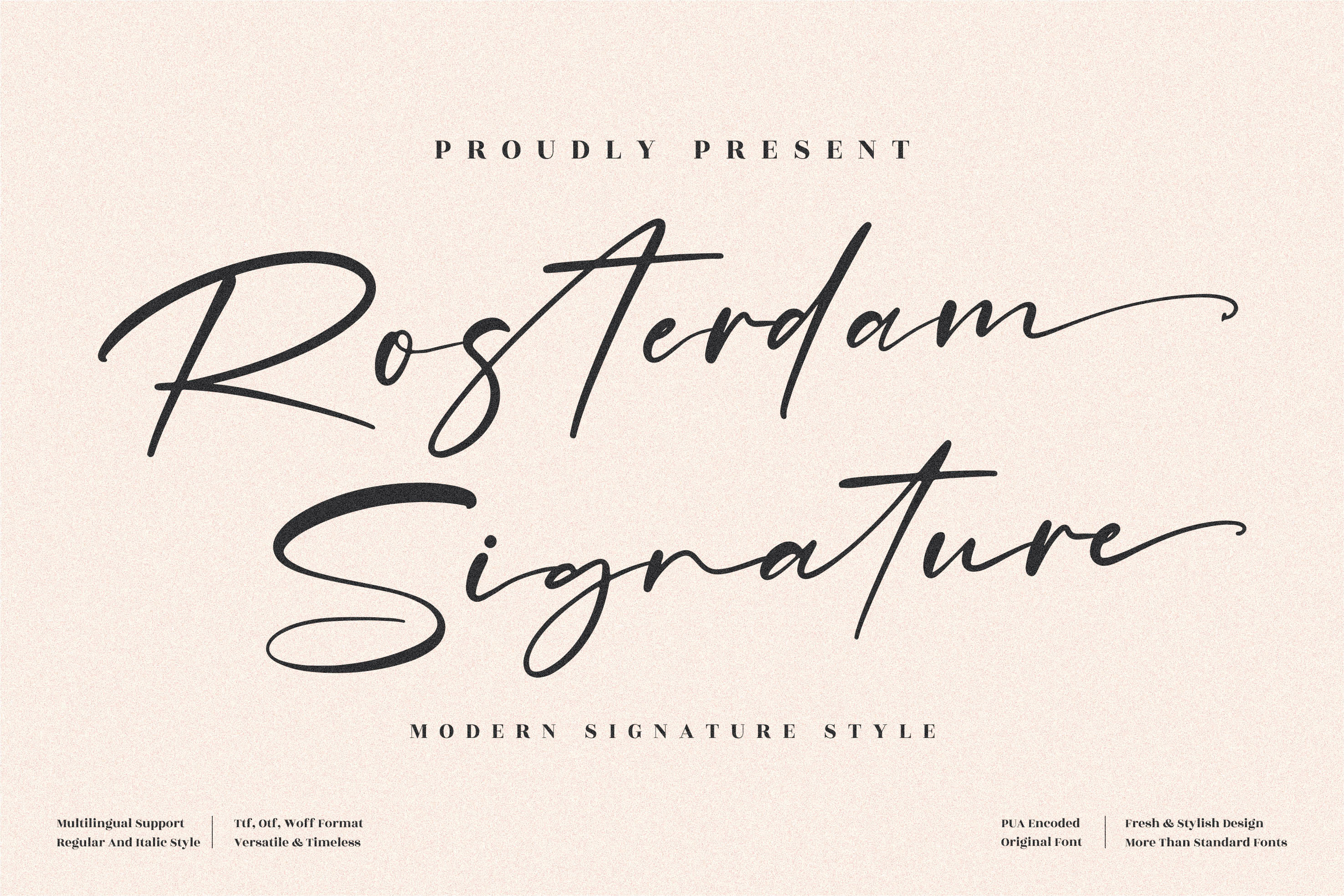Rosterdam Signature