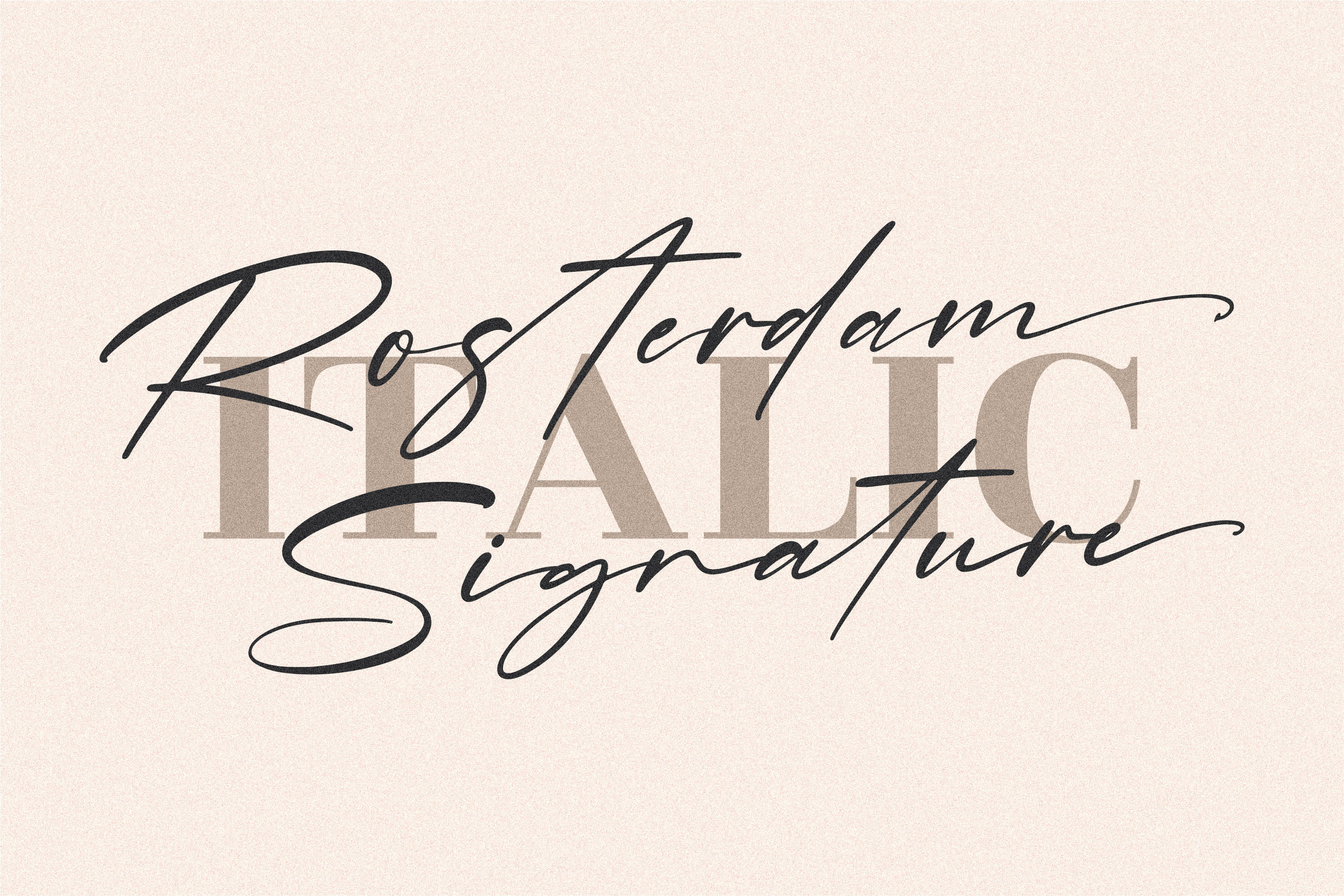 Rosterdam Signature