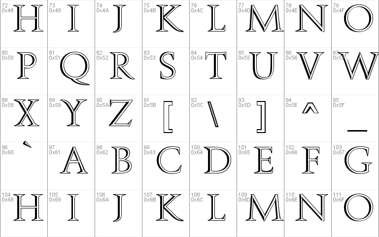 Roman Stonecut Windows Font Free For Personal