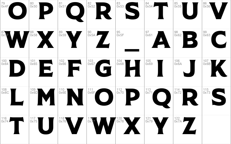 Rodfat Two Demo Windows font - free for Personal