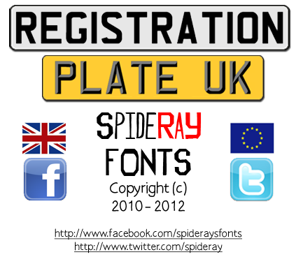 Registration Plate UK