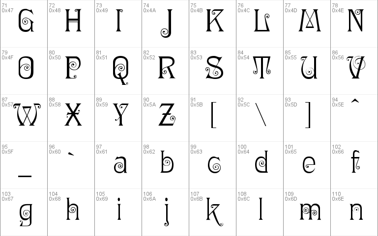 Ringlet-Regular Font