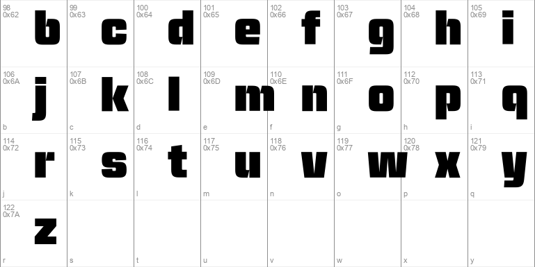 Ramsey Test Black Windows font - free for Personal