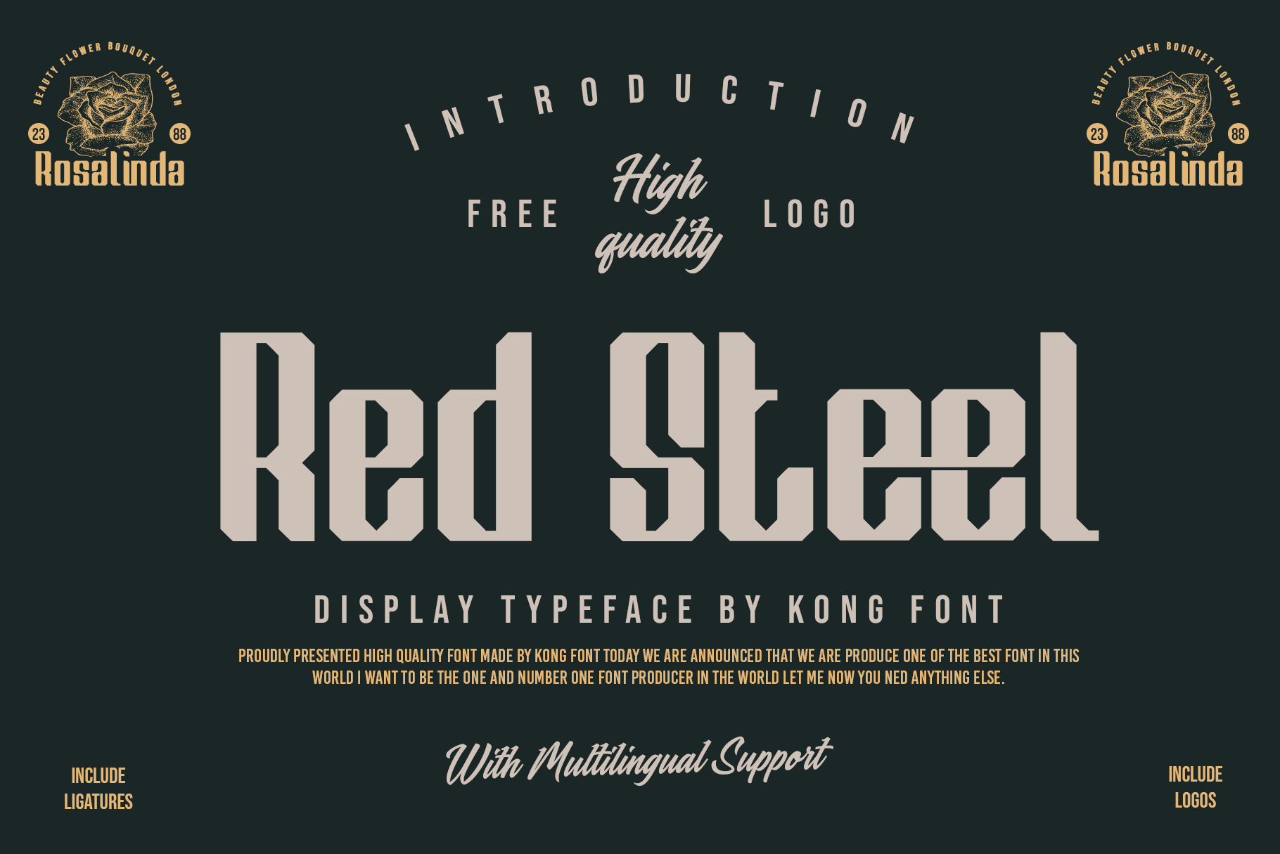 Red Steel Italic