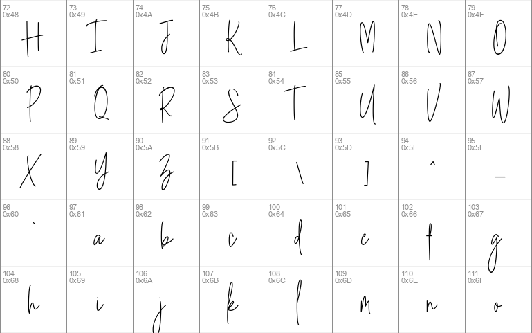 Rochester Signature Windows font - free for Personal