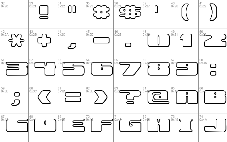 Rotund Outline (BRK)