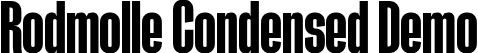 Rodmolle Condensed Demo