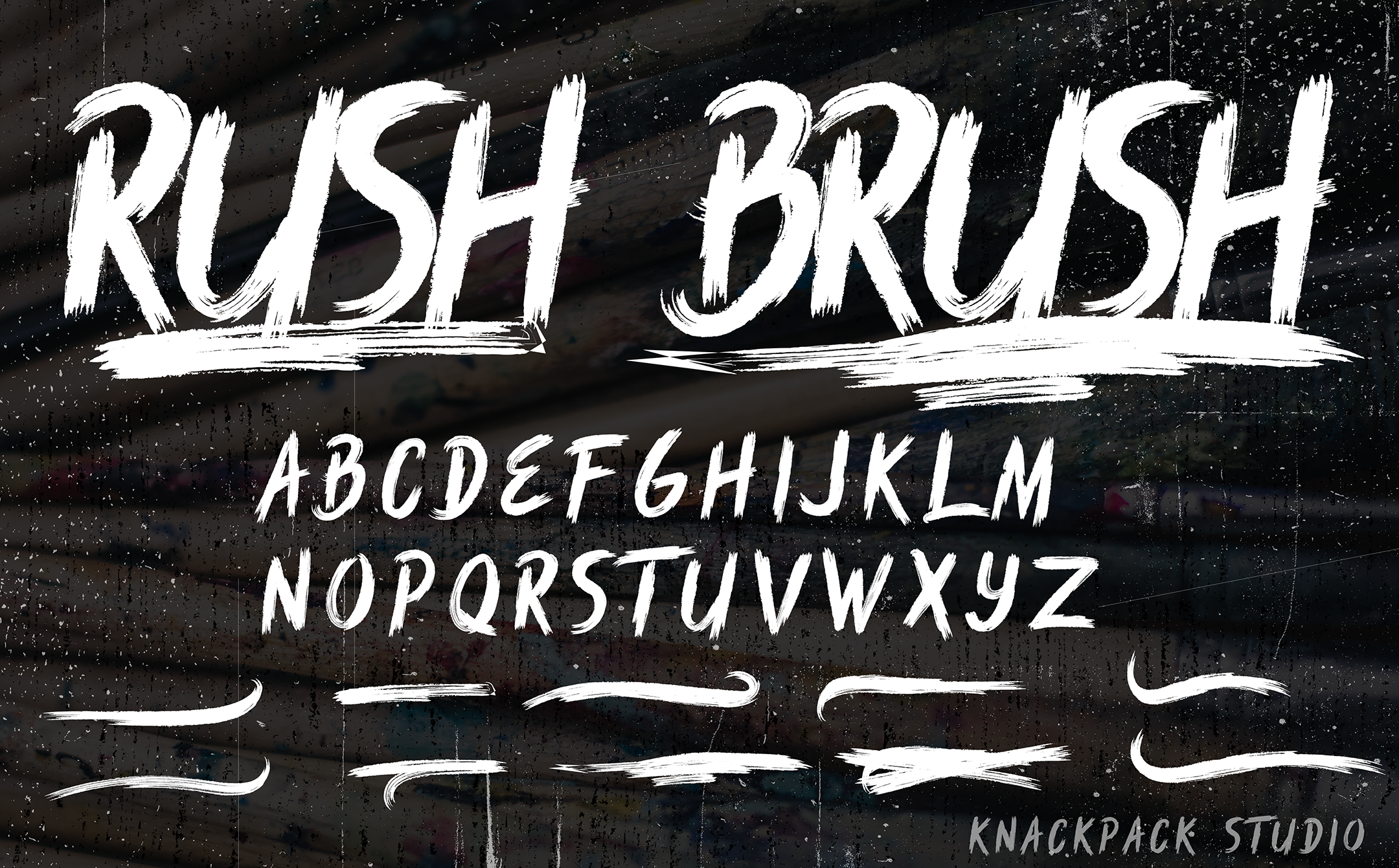 Шрифт brush