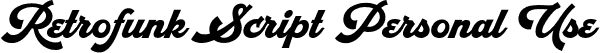 Retrofunk Script Personal Use