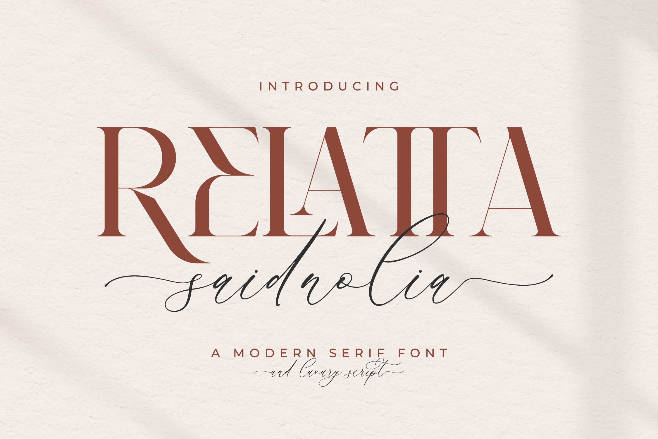 Relatta Saidnolia Script