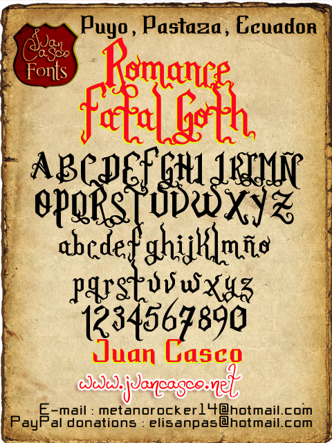Romance Fatal Goth