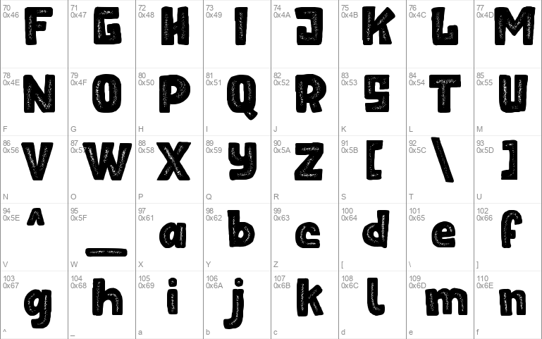 RUNGKAD Windows font - free for Personal