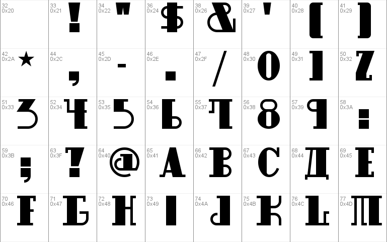 Raskalnikov NF Font